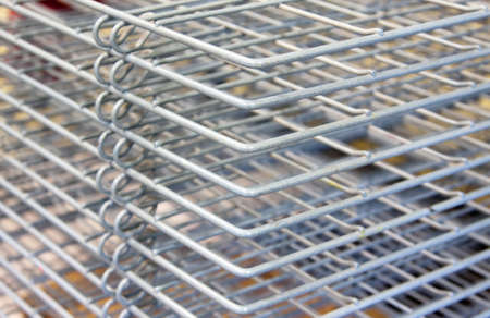 detail of metal printing drier in press industryの写真素材