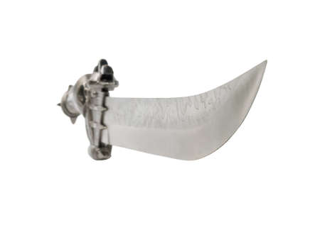 cutting edge of a dagger, studio shot
