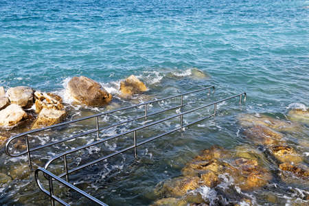 beach access for the disabledの写真素材