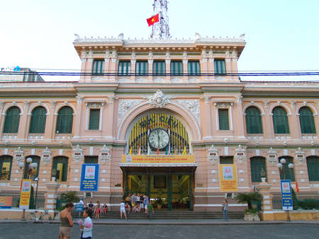Central Post Office, Ho Chi Minh Cityのeditorial素材