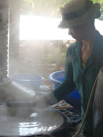 Rice paper making     のeditorial素材