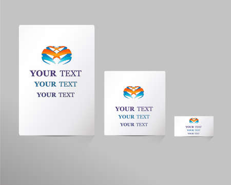 Business style templates for your project design.のイラスト素材