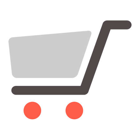 vector shopping cart illustration - commercial marketのイラスト素材