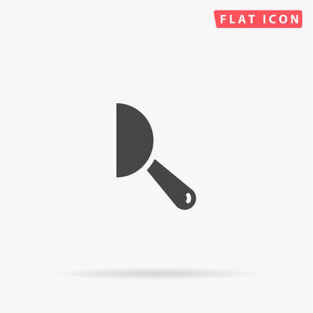 Treble flat vector icon. Glyph style sign. Simple hand drawn illustrations symbol for concept infographics, designs projects, UI and UX, website or mobile application.のイラスト素材