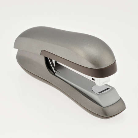 Stapler on white backgroundの写真素材