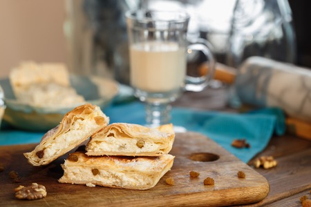 Sweet puff cakeの写真素材