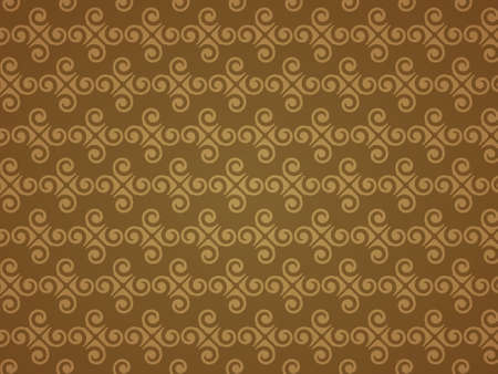 Scroll Seamless Wallpaperのイラスト素材