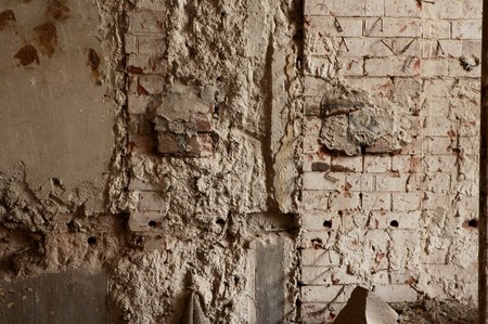 Relief, contrast, old brick wallの写真素材