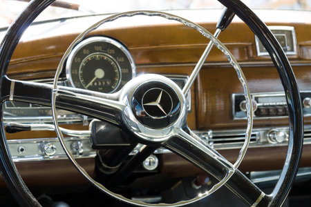 PAAREN IM GLIEN, GERMANY - MAY 19: Cab's most prestigious and expensive German car 50s, today's...