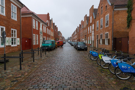 POTSDAM, GERMANY - DECEMBER 10, 2013: The streets of the old city of Potsdam. Potsdam - Germany's...