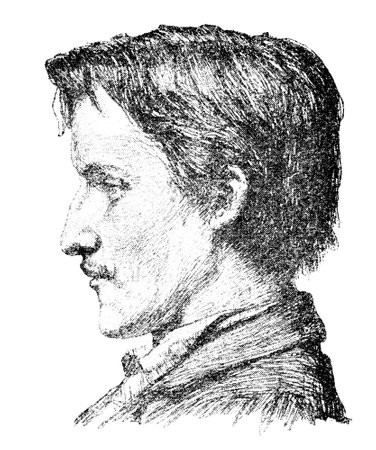 Portrait of Austrian writer Karl Meissner. Publication of the book "A Century in the text and pictures", Berlin, Germany, 1899のeditorial素材