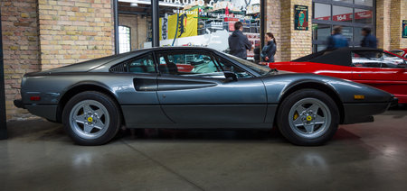 BERLIN - MAY 10, 2015: Sports car Ferrari 308 GTB. 28th Berlin-Brandenburg Oldtimer Dayのeditorial素材