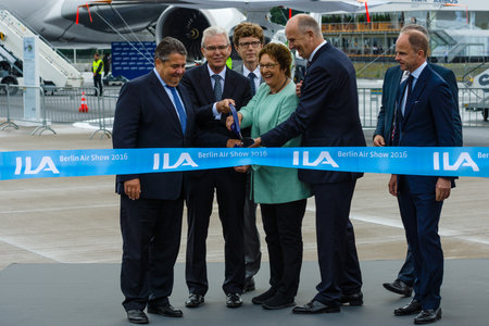 BERLIN, GERMANY - JUNI 01, 2016: Minister for Economic Affairs and Energy Sigmar Gabriel and...