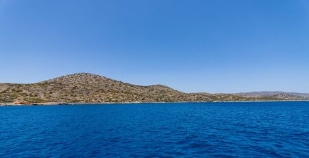 Seascape. Mediterranean Sea. Crete. Greece.の写真素材