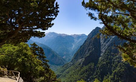 Samaria Gorge. Crete. Greece.の写真素材