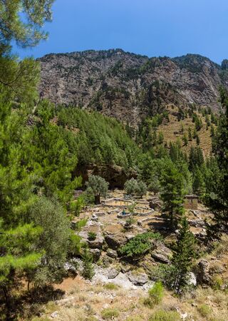 Samaria Gorge. Crete. Greece.の写真素材