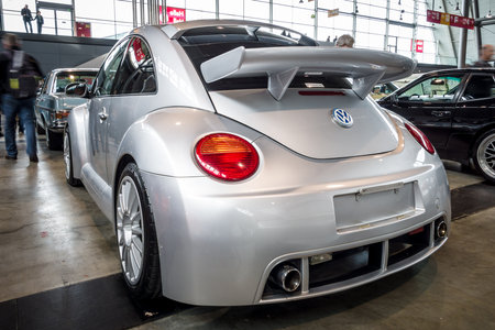 STUTTGART, GERMANY - MARCH 03, 2017: Subcompact Volkswagen Beetle RSI, 2002. Rear view. Europe's...