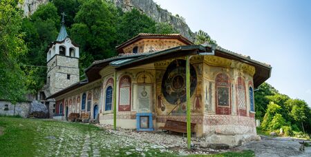 The Monastery of the Holy Transfiguration of God. Bulgarian Orthodox Church. Veliko Tarnovo....