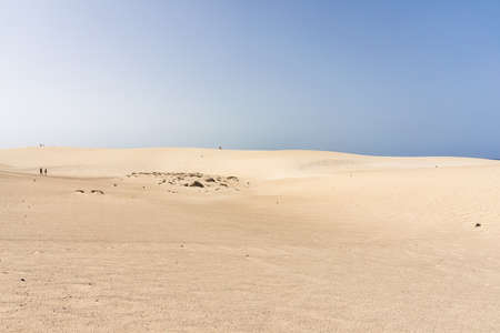 The Dunes of Corralejo. Fuerteventura, Canary Islands. Spain.の写真素材