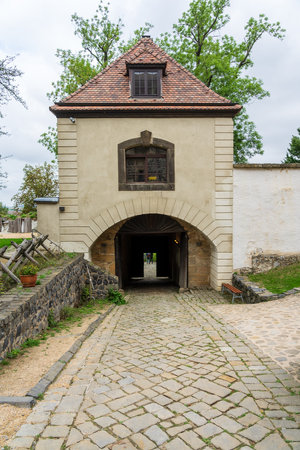 Burg Stolpen, Saxony, Germany. Medieval fortress on a basalt mountain.のeditorial素材