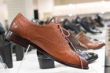 The photo shows the shoes the store