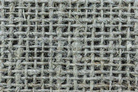 Texture fabric burlap, subject macro photography, background