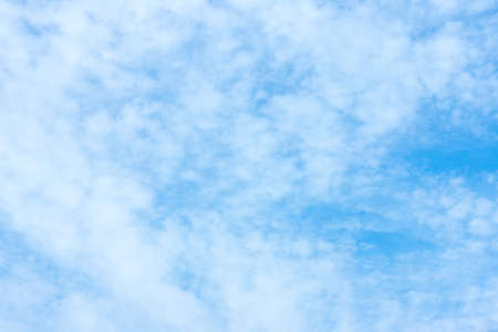 The sky in sunny summer weather, a cloudy backgroundの写真素材
