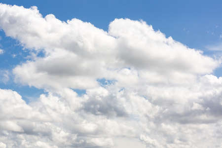 blue sky background with tiny clouds, cloud on blue sky