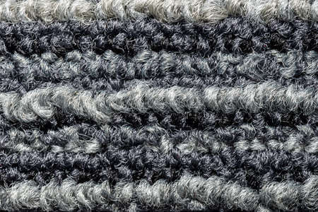 Background of luxury seamless gray carpet texture. Art decorative concept for house, condominium or office.の写真素材