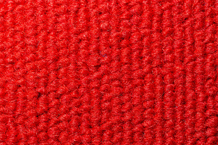 Background of luxury seamless red carpet texture. Art decorative concept for house, condominium or...