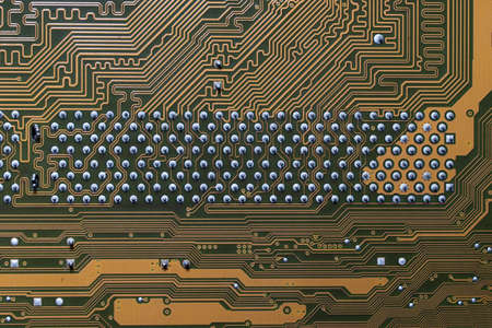 circuit board. Electronic computer hardware technology. Motherboard digital chip. Tech science background. integrated communication processor. information engineering component.の写真素材