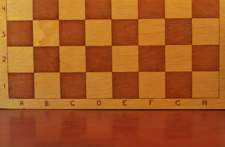 Sports or recreation Board game board with checkers. Hobby. Checkers on the playing field for the...