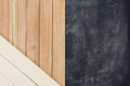 New wooden background and dark textureの写真素材