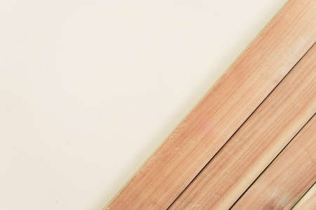 New wooden background and Beautiful clean white texture table