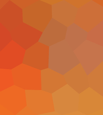 Orange hexagon illustration. Background with hexagons.のイラスト素材