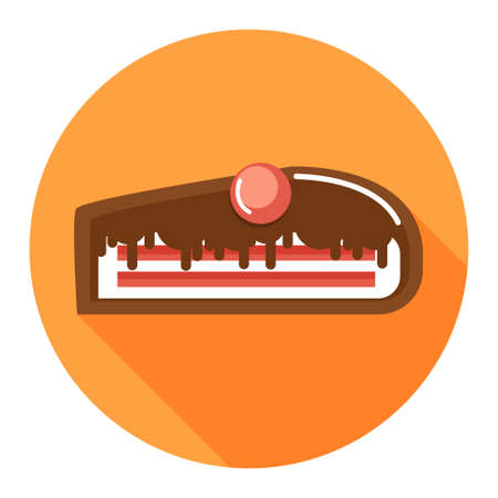 chocolate cake dessert  icon