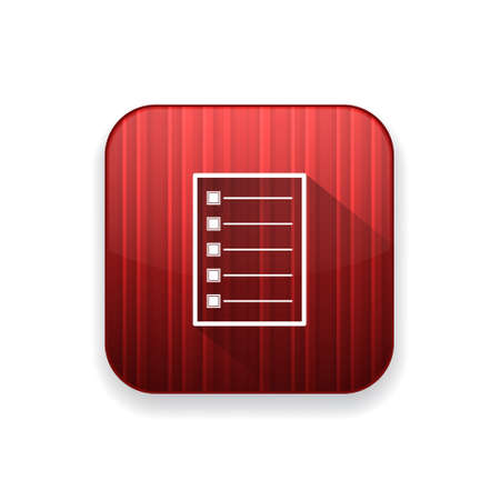 questionnaire  iconのイラスト素材