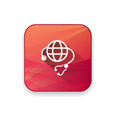 online medicine iconのイラスト素材