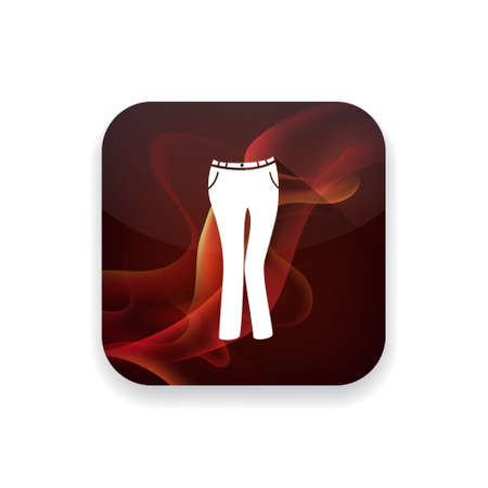 trousers iconのイラスト素材