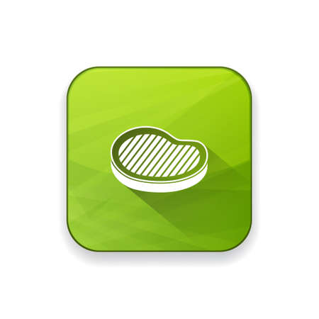 steak iconのイラスト素材