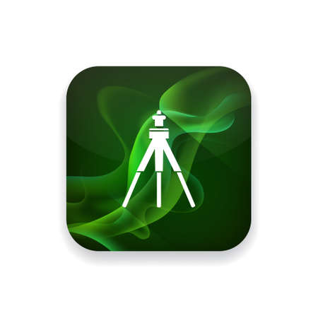 camera stand iconのイラスト素材