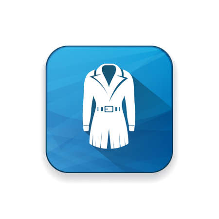 women coat  iconのイラスト素材