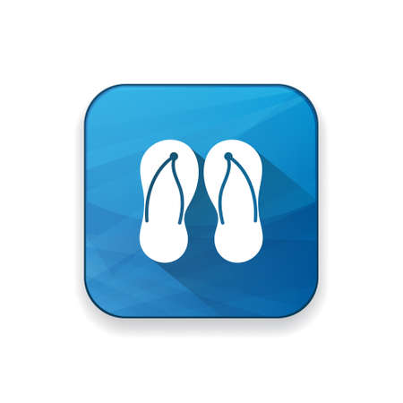 slippers iconのイラスト素材