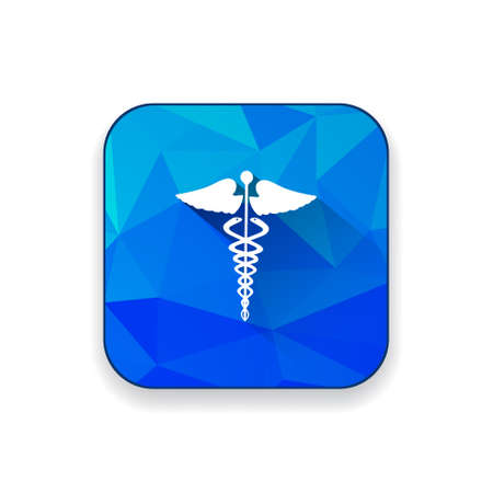 caduceus  iconのイラスト素材