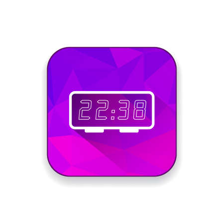 digital clock  icon