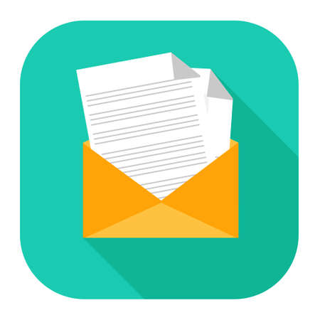 Mail iconのイラスト素材