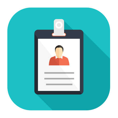 id cards iconのイラスト素材