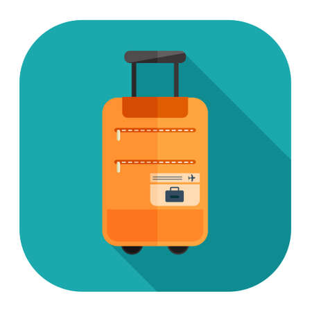 Travel luggage iconのイラスト素材