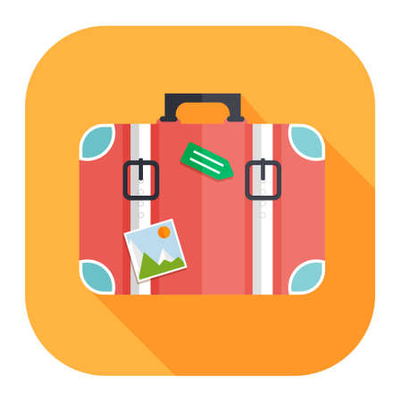 Tourist bag - travel iconのイラスト素材