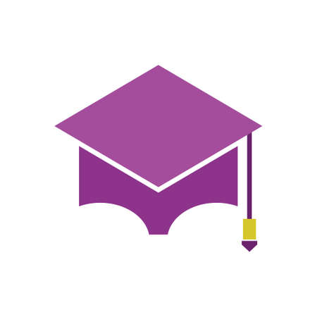 graduation cap  iconのイラスト素材